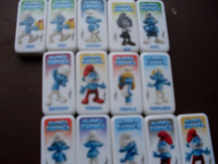 Dominó-ajándék a Kinder Törpök mellé!!!!